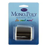 Superior Threads Monopoly ReducedSheen Polyester Thread for Quilting and Invisible Applique, Smoke, 2,200 Yds.