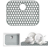 SAMSIER Sink Protectors for Kitchen Sink 13x11 &16x12 &19x14 &21x16 &22x13 &24x13 &26x14 &28x14 &30x16, Large Silicone Sink Mats