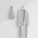 10-Piece Brushed Gold Bathroom Accessories Set - 23.6 Towel Bar, Towel Ring, Toilet Paper Holder & Hooks, Wall Mounted Bathroo