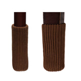TEKEFT 20 pcs Knitting Wool Furniture Socks Chair Leg Socks Furniture Sliders That Protect Hardwood Floors from Scratches Socks 