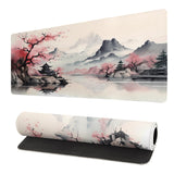 Gaming Mouse Pad Desk Pad,Extended Big Mouse Pad,31.5x11.8 Inch Long Computer Keyboard Mouse Mat Mousepad with 3mm Non-Slip Base