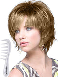 Noriko Sky Synthetic Wig by Rene of Paris and Wig Lift Comb - Spring Honey - Bundle 2 Items