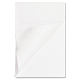 Business Source Memo Pads, Unruled, 15lb., 5x8, 100 Sheets, White (65902)