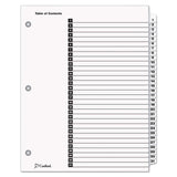 Cardinal 60113CB One Step Index System, Daily, 131 Tab, Clear