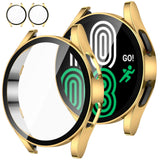 Tensea [2Pack] for Samsung Galaxy Watch 5 44mm 2022 / Galaxy Watch 4 44mm 2021 Screen Protector Case Accessories, Protective Fac