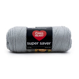 Red Heart Super Saver Yarn Gray, 1 Pack, Dusty Grey