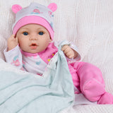 Aori Reborn Baby Dolls Girl Lifelike 18 inches - Realistic Newborn Baby Girls That Look Real, Premium Life-Size Collectible Doll