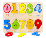 You&Xi Toddler Puzzles for Kids Age 3-4 Years Old-Wooden Number Preschool Puzzles