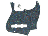 KAISH 4 String J Bass Style Pickguard Scratch Plate Bass Pickguard for USA/Mexico Jazz J Bass Abalone Pearl