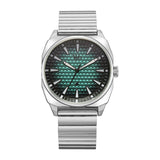 Fastrack Vyb 6.0 Drift Quartz Turquoise Shaped Dial Men'S Watch | Stainless Steel Strap Material Analog | Guys Analog Watches - 
