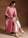 Libas Women'S Viscose Rayon Woven Design A-Line Kurta (29208 Peach