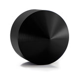 PACLOCK's UCS-9A Padlock, Cone Shaped Flat Back Puck w/Tapped Holes, High Performance 6-Pin Cylinder, Keyed Differently, Black