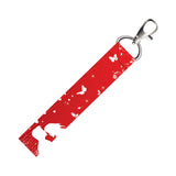 Isee 360 Cute Couple Red & White Lanyard Bag Tag With Swivel Lobster For Gift Luggage Bags Backpack Laptop Bags Workers Traveler