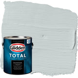 Glidden Total 1 gal. Winter Chill/Gray Semi-Gloss Interior Paint with Primer