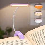 Gritin Rechargeable Book Light for Reading in Bed with 19 LED &Memory Function-Eye Caring 3 Color Temperatures,5 Brightness Leve
