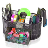 DR Mall Desktop Organizer Stationery Holder Stand Pen, Marker, Scissor, Roll for Office Desk