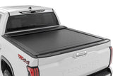 Rough Country Retractable Tonneau Truck Bed Cover for Toyota Tundra (2022-2025) CrewMax - Fits 5'7 (65.6) Short Bed, Weather-Res