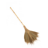 TTS For Home Vietnamese Natural Soft Broom Broom Grass Handmade Broom Witch Broom Bamboo 57.08 inch Length, 19.69 inch Width