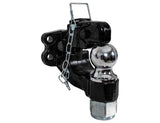 Buyers Products 15 Ton Combination Hitch, 2-5/16 Inch Ball, 30,000lbs MGTW W/ Either Ball Or Pintle Hook, Heavy Duty Towing Acce