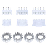 CQRobot JST XHB SMD 2.54 mm Pitch 5-Pin/6-Pin/7-Pin JST Connector IC Male Plugs, Female Sockets Housing and T-Shaped Crimp Termi