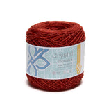 Crystal [100grs] - Monarca - Fine Mexican Crochet Thread Yarn for Clothing and Crafts - Color 083- Terracota 169