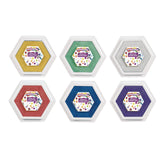 Colorations METSTAMP Metallic Washable Stamp Pads (Pack of 6)