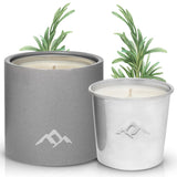 Murphy's Naturals Refillable Mosquito Repellent Candle for Outdoor Patio, DEET-Free, Plant-Based Essential Oils, Soy & Beeswax B
