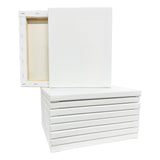 10 Count (40 Total) 8x 10Super Value Canvas by Artist's Loft Necessities - Acid Free Cotton Canvas for Paint, Acrylic, &