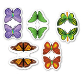 woopme Set of 5 Magnetic Free Art Butterfly Bookmark for Book Lovers Readers Students Gift Magnetic Page Clips Folding