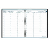 House of Doolittle 20222023 TwoYear Professional Weekly Planner, Black, 8.5 x 11 Inches, January December (HOD27200222)