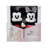 KIDS PREFERRED Disney Baby Mickey Mouse and Minnie Mouse 2 Piece 16 Inch Plush Collector Set Stuffed Animals, Celebrate The 100 