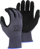 Majestic SuperDex Micro Foam Nitrile Palm Coated Glove on Nylon Shell | 12 Pairs - 2XL | 15 Gauge Liner, Lightweight Comfort, Br
