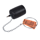 Cherne 270040 Rubber Test Ball Pipe Plug, 4 , Black
