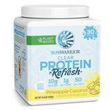 Sunwarrior Protein Water Mix Vegan Plant-Based Protein and Hydration Powder 10g Protein Drink Pineapple Coconut Flavored 420g Tu