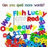 Magnetic Letters and Numbers for Classroom Educating Kids in Fun -Educational Alphabet Refrigerator Magnets Building Preschool T