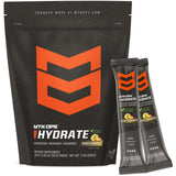 MTN OPS Hydrate Low Sugar Electrolyte Powder Drink Mix with 1g D-Ribose Sugar, Naturally Sweetened with Monk Fruit, On-The-Go Pa