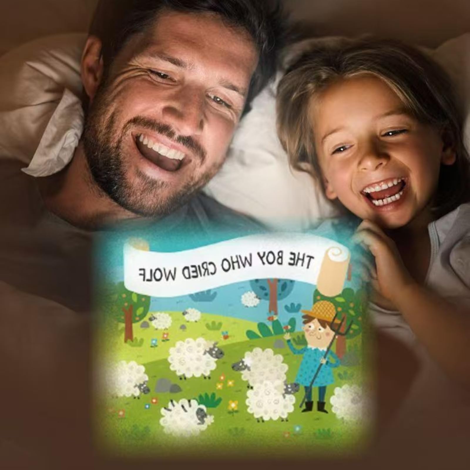Matteobenni Kids Multifunctional Story Projector, Night Lights Projector Storybook Toy, Educational Toys Gifts for 3-12 Year Old