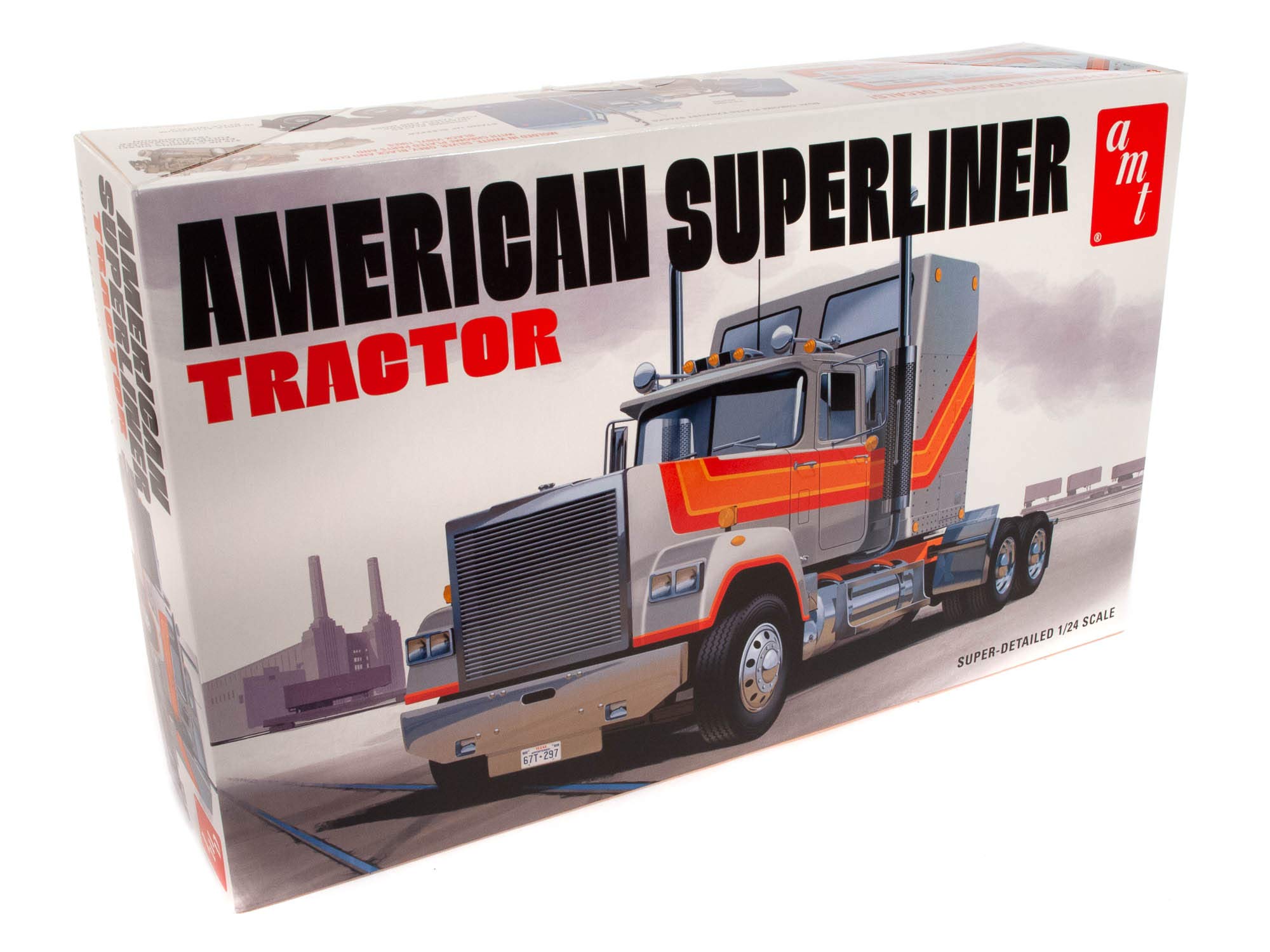Amt American Superliner Semi Tractor 1:24 Scale Model Kit