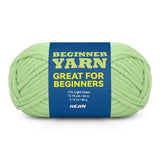 60g Light Green Yarn for Crocheting and Knitting;66m (72yds) Cotton Yarn for Beginners with Easy-to-See Stitches;Worsted-Weight 