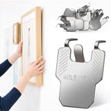 Claw Drywall Picture Hanger, 10Pcs Wall Hooks for Hanging Mirror Photo Poster & Picture Hanging Kit - No Damage Heavy Duty Wall 