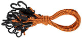 Kotap MABC36 All Purpose Adjustable Bungee Cords with Hooks, 36Inch, Orange/Black, 10 Count