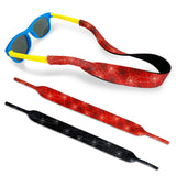 SLEILIN Spider Kids Eyewear Retainer Design with Floating Neoprene Material Children No-Tail Adjustable Eyeglasses Strap for Boy