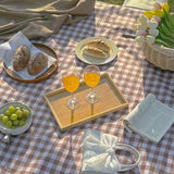 K Y KANGYUN 80x80 in Extra Large Picnic Blanket Outdoor Beach Blankets, Water-Resistant Foldable Sandproof Blankets Cute Picnic 