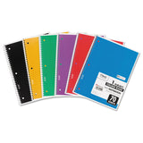 Mead Spiral Notebook, College Ruled, 1 Subject, 70 Sheets, 10.5 X 7.5 Inches, (05512)