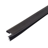MD Building Products 43347 81 in. Brown Premium Rubber Platinum Top and Sides Door Seal for Doors with Kerf/Channel
