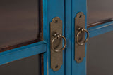 Aquitaine 70'' Distressed Farmhouse Accent Cabinet