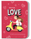 CoupleS Memory & Activity Book | Romantic Gift For Husband, Wife, Boyfriend, Girlfriend | Fun FillInTheBlank Journal With Pro