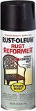 RustOleum 215215 Stops Rust Rust Reformer Spray, 10.25 oz, Black