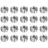 HARFINGTON 20pcs Thread Repair Inserts M8 x 1.25 Male to M5 x 0.8 Female Thread 5mm Long Stainless Steel Reducing Nuts Metric Se