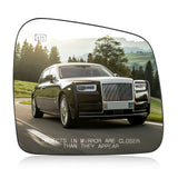 Right Passenger Side Mirror Glass Replacement for 2011 2012 2013 2014 2015 2016 2017 2018 Jeep Grand Cherokee Rear View Side Hea